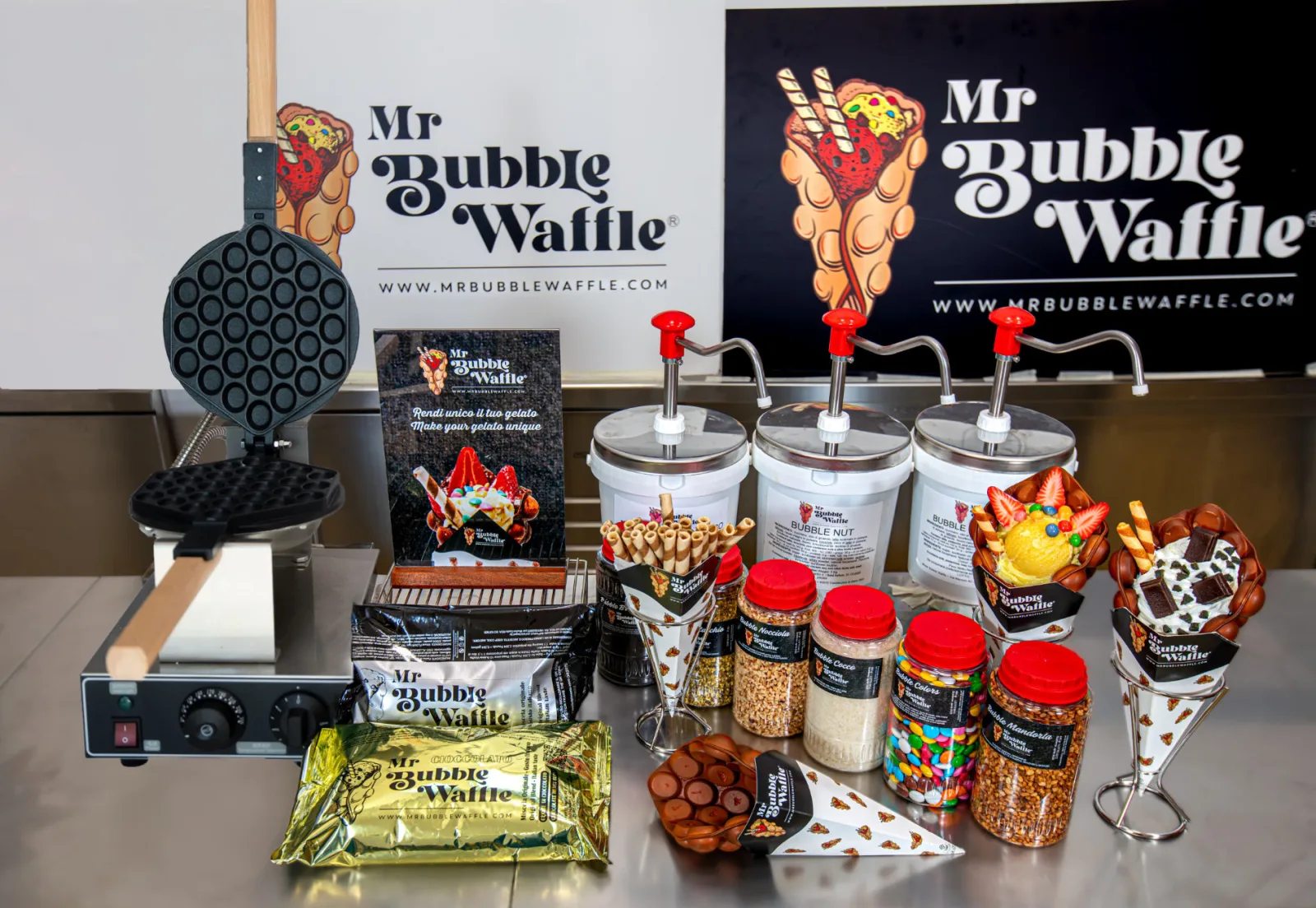 Mister Bubble Waffle - Machines & Equipment - photo 2