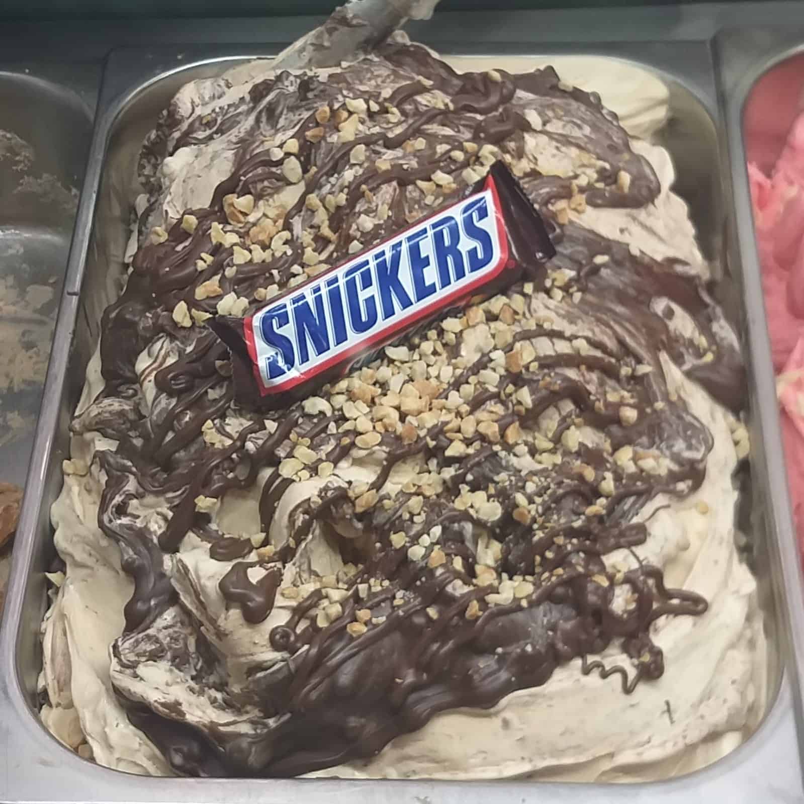 gelato snickers